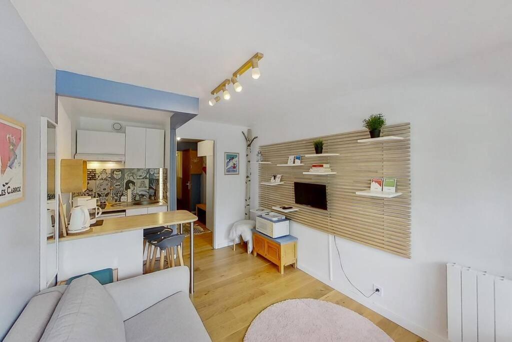 Studio Moderne De 18M2 Aux Carroz D'Araches Ле-Карроз-д'Араш Экстерьер фото